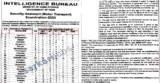 IB Recruitment 2025 for 450+ Security Assistants & Other Posts at Intelligence Bureau